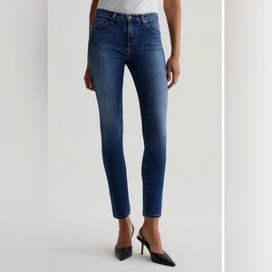 AG Jeans Prima Ankle Cigarette Leg Classic Blue Skinny Jeans